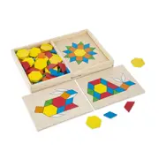 Melissa and Doug - Pattern Blocks and Boards
