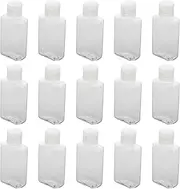 Gogogmee 20Pcs Refillable Liquid Soap Cosmetic Travel Bottles Portable Empty Containers for Shampoo Lotion and Gel for Business Trips and Home Use