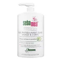 在飛比找PChome24h購物優惠-【SEBAMED】PH5.5橄欖潔膚露 1000ml #壓頭