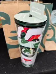 New 2024 Starbucks Tumbler Co Alison Bremen 24 Oz - Rare