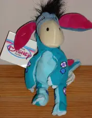 DINOSAUR EEYORE beanbag plush 9" w/Tag Disney Store NEW!