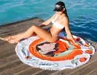 Aruba Magic MANGO beer Balashi Round Beach Towel New