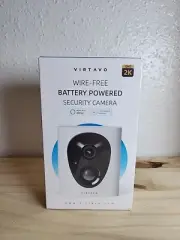 VIRTAVO Security Cameras Wireless Battery Powered, SEALED
