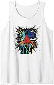 [Marvel] Spider-Man Spider-Gwen Miles Morales Family Trip 2024 Tank Top