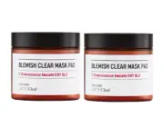 LACTOClear Blemish Clear Mask Pad 125ml(60Pads) * 2pcs Calming K-Beauty