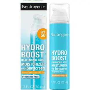 Neutrogena 露得清 Hydro Boost 臉部保濕霜 SPF 50 保濕臉部防曬乳液