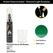 Touch Up Paint For Land Rover All Models 295 Java Green With Polish Paste