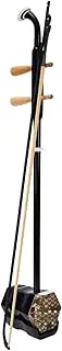 [mocrcrel] Beginner Chinese 2 Strings Violin, 32 inch Traditional National Instruments Erhu for Beginner Entry Level,Hand-Carved Ethnic Musical Instruments