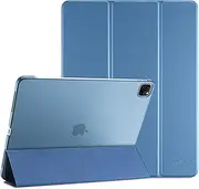 [ProCase] Smart Case for iPad Air 13 Inch (M3) 2025/ (M2) 2024/ iPad Pro 12.9 Inch 6th/5th/4th/3rd Generation 2022/2021/2020/2018, Slim Stand Hard Back Shell Smart Cover -Blue