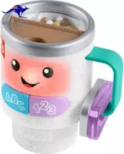 Baby & Toddler Toy Laugh & Learn Wake up & Learn Coffee Mug with Lights Music &