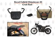 Royal Enfield "Himalayan 411" "GRAB RAIL ASSEMBLY BLACK"