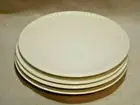 Mikasa Loria White Bone China 10 3/4" Dinner Plates Set of Four New