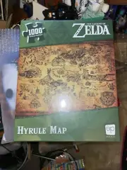 The Legend of Zelda Hyrule Map 1000 Piece Jigsaw Puzzle