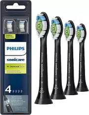 Philips Sonicare Standard Sonic Toothbrush Heads, W2 Optimal White, 4-Pack St...