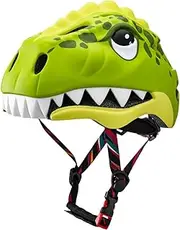 Skateboard Safety Hat, Kid's Cartoon Protective Helmet, Adjustable Size Sports Gear, Comfortable and Sturdy, for Roller Skating, Scootering, and Skateboarding 49-52cm Green/Blue