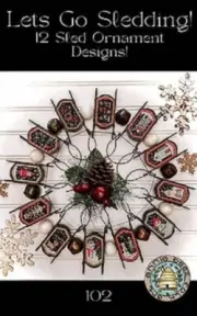 Let's Go Sledding~Annie Beez Folk Art