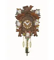 Kuckulino Black Forest Clock with quartz movement and cuckoo ch.. TU 2017 PQ NEW