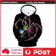 Invader Zim GIR in His Dog Disguise Doom Hoodie 3D Printed Sweatshirt Jumper Top