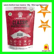 *New Arrival* Lakanto Monkfruit Sweetener Classic 500g - White Sugar Replacement
