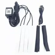 4 In 1 USB RGB LED Lights Car Interior Decor Atmosphere Strip Ambient Foot Lamp (for: Kia)