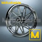 18" 18x3.5 EDGE MAG WHEEL CHROME FOR HARLEY SOFTAIL MODELS REAR WHEEL
