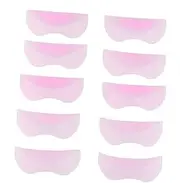 Baluue 10Pcs Eyelash Perming Curler Shield Pads Silicone Kit for Longer Thicker Lashes Makeup Tool for Women for Eyelash Extensions and Perming