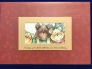 Blue Mountain Arts Get Well Greeting Card "When you feel better...NEW(A33)