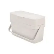 Joseph & Joseph Compo 4L/23.5cm Food Waste Caddy Storage w/ Handle/Lid Stone