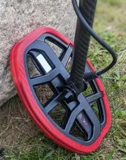 Minelab Vanquish V8 Double-D Coil Bumper- Contoured Rubber Guard.~ T-RED