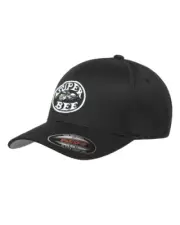 Classic Super Bee Logo - Flexfit Embroidered Cap S/M - Hemi/426/440/383/Mopar