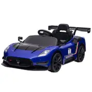 Maserati MC20 GT2 Licensed Electric Kids Ride On Race Car - Blue