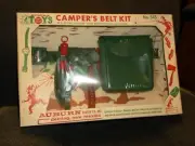 Vintage 1964 AUBURN TOYS CAMPER'S BELT KIT - NO. 545 still sealed