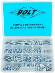 BOLT SVCALLEN Bolt Assortment - Allen - 372-Piece