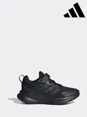 adidas Black Fortarun 4.0 Hook and Loop Kids Trainers (AR8147) | $81