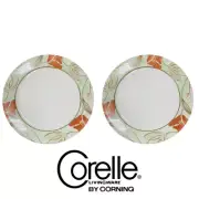 New Corelle Vitrelle 2-Piece Lunch Plate Set - Floral