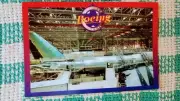 VINTAGE POST CARD BOEING 747/777 PLANT EVERETT WASHINGTON (PACIFIC NORTHWEST)
