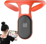 Posture Corrector for Women - Back Support Posture Monitor Corrector with Alarm - Vibration Alert Reminder Easy to Wear for Men and Women for Walking, Watching TV