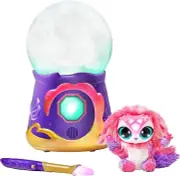 Magic Mixies Magical Misting Crystal Ball & 8" Pink Plush Toy Gift for kid girls
