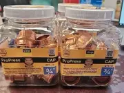 Viega ProPress 3/4" Press Copper Cap Fitting 10pk New