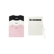 [Jil Sander] Jil Sander Logo-label Short-sleeve T-shirt (pack Of Three) M WHITE/PINK