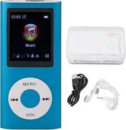 Music Player, Gigicial Portable MP3 Player 1.8inch Tft Screen HiFi Sound 7 Sound Effect Modes USB Rechargeable Digital Video Music Player Without Memory Card (Plus 8GB Card)