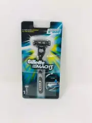 Gillette Mach3 Razor Blade Handle Include Refill Cartridge Duracomfort Blades