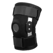 Hinged Knee Brace Adjustable Knee Support Knee Stabilizer for Knee Pain Arthritis black