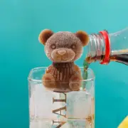 1PC Cute 3D Ice Cube Maker Little Bear Shape Chocolate Cake Mould DIY Whiskey Wi