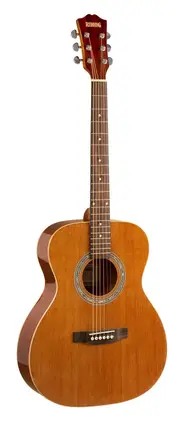 Redding 000 Acoustic Guitar Natural Gloss Cedar Top Mahogany Back