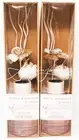 DW Home Fragrance Wood Reed Diffuser Essential Oil White Magnolia & Apple 2 pc
