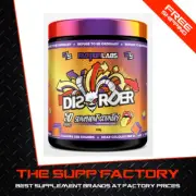 Faction Labs DISORDER 50Srv SUNBURNT COUNTRY (STRAWBERRY MANGO) | Pre-Workout