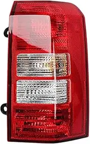 Rear Tail Light Assembly Rear Bumper Signal Tail Light ，Compatible for Jeep Patriot 2008-2017 Replacement Parts(As Shown Right)