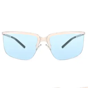 Romeo Gigli 義大利 復古魅力造型太陽眼鏡 / 藍RG51001
