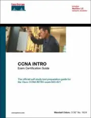 Ccna Intro Exam Certification Guide- 9781587200946, Wendell Odom, hardcover, new